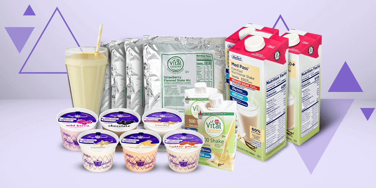 Variety of frozen protein shake alternatives