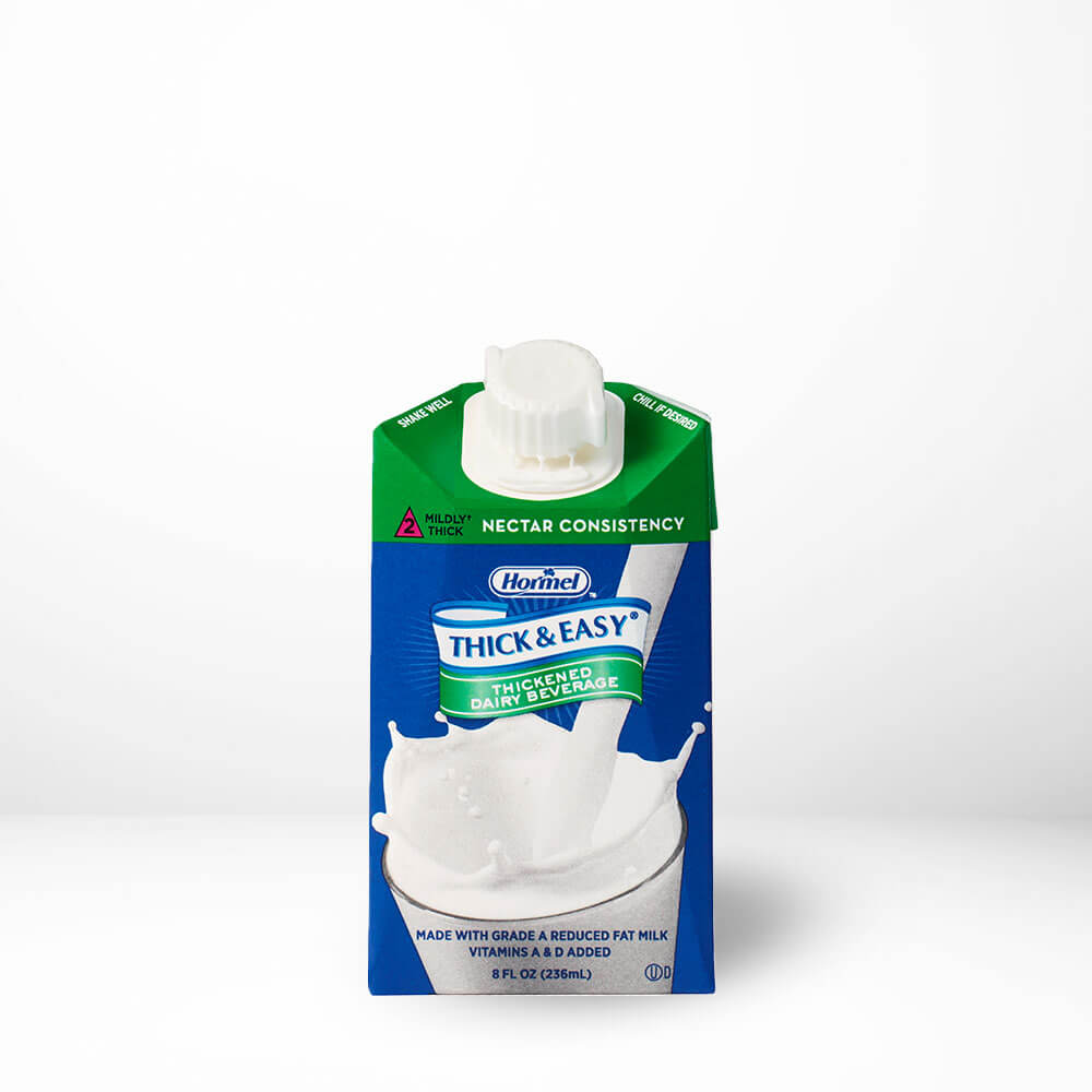 Regular flavor nectar consistency Thick and Easy Dairy drink