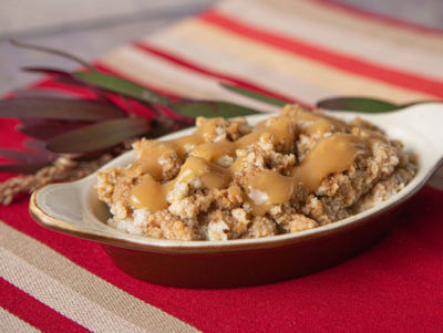 Bread stuffing that meets IDDSI Levels 4-7