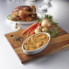 Pureed roasted chicken