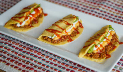 Dysphagia-friendly tacos