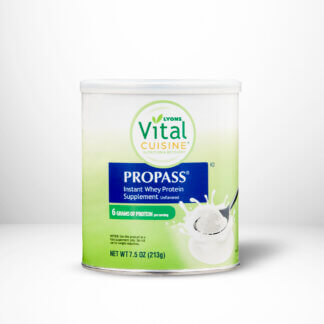 Hormel Vital Cuisine Propass Powder in a canister
